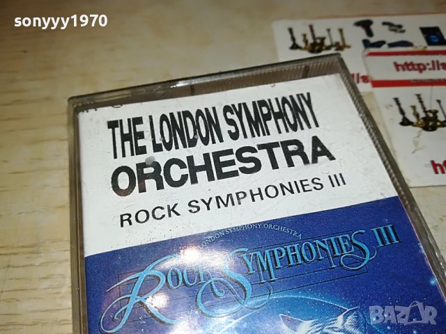 ROCK SYMPHONIES III КАСЕТА 1411221556, снимка 3 - Аудио касети - 38669810