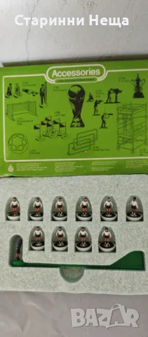 Subbuteo Toulouse 80-те години Darlington Cesena футбол футболисти фигура фигурки , снимка 3 - Колекции - 48076471