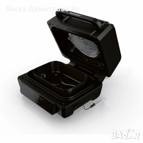 Уред 2 в 1 SilverCrest Air Fryer with Grill – хрупкаво, вкусно и без мазнина, снимка 11 - Уреди за готвене на пара - 52143178