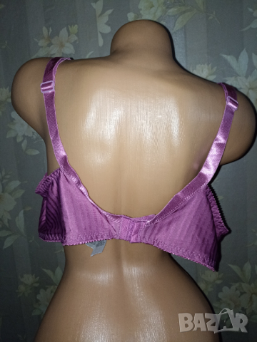 Janina 105 C- Сутиен с меки чашки без банели в лилаво, снимка 3 - Бельо - 44834242