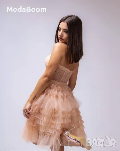 Стилна официална дамска рокля , снимка 2 - Рокли - 48726170