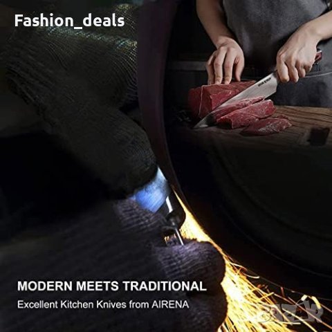 Нов Професионален остър кухненски нож 8 инча/Подарък Домакинство , снимка 3 - Други - 41587365