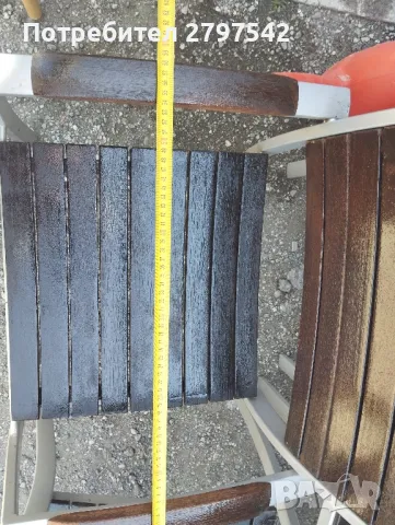 Алуминиеви градински столове А99, снимка 4 - Столове - 49975685