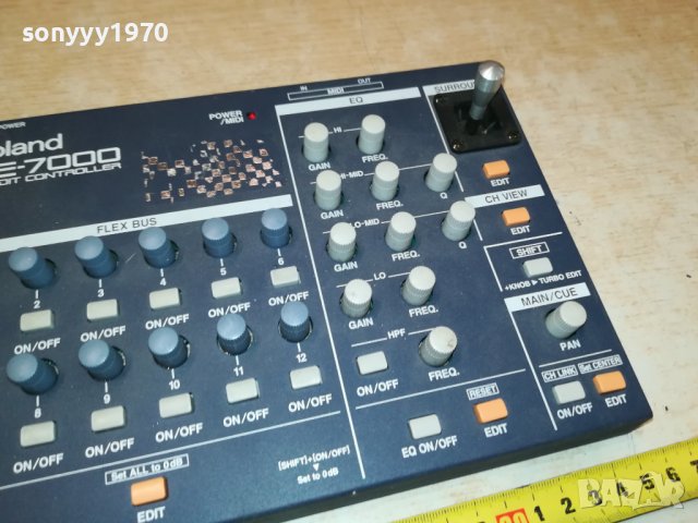 ROLAND VE-7000 MADE IN JAPAN-ВНОС SWISS 1507231542, снимка 4 - Ресийвъри, усилватели, смесителни пултове - 41558414