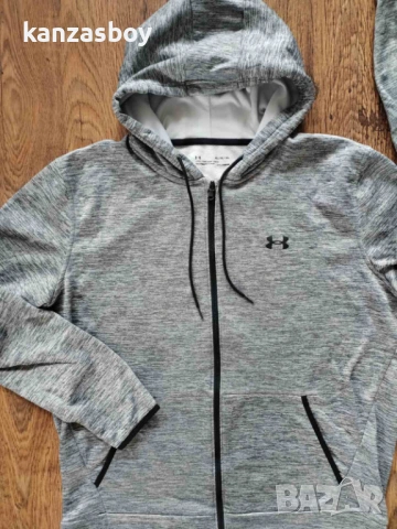 Under Armour Fleece Full Zip Hoody - мъжко горнище р-р XL, снимка 4 - Спортни дрехи, екипи - 53202607
