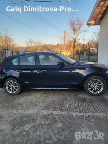 BMW 116 i тъмно син, снимка 3 - Автомобили и джипове - 55707311