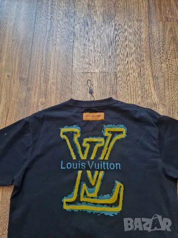 Страхотна мъжка тениска  LOUIS VUITTON размер 2XL / XL,  нова, снимка 6 - Тениски - 50370033