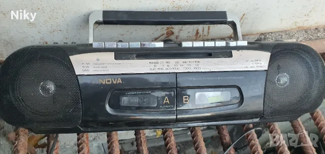 Радиокасетофон Nova , снимка 8 - Радиокасетофони, транзистори - 48101483