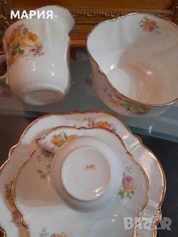 Изключителен антикварен английски сет 1820г, снимка 10 - Антикварни и старинни предмети - 53558731