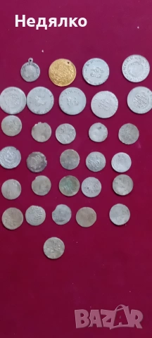 Стари турски монети,30броя,злато,сребро , снимка 12 - Нумизматика и бонистика - 50080798