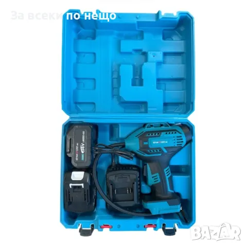 Акумулаторен компресор за гуми с 2 батерии 36V 8,0Ah KraftRoyal