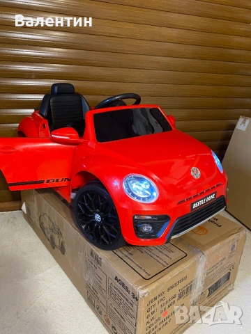 Детска радиоуправляема количка VW Beetle, снимка 5 - Електрически играчки - 53745486