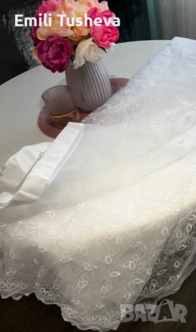 Бели пердета висч. 2.70/ ширч.3 - сет от 4бр, снимка 3 - Пердета и завеси - 53309381