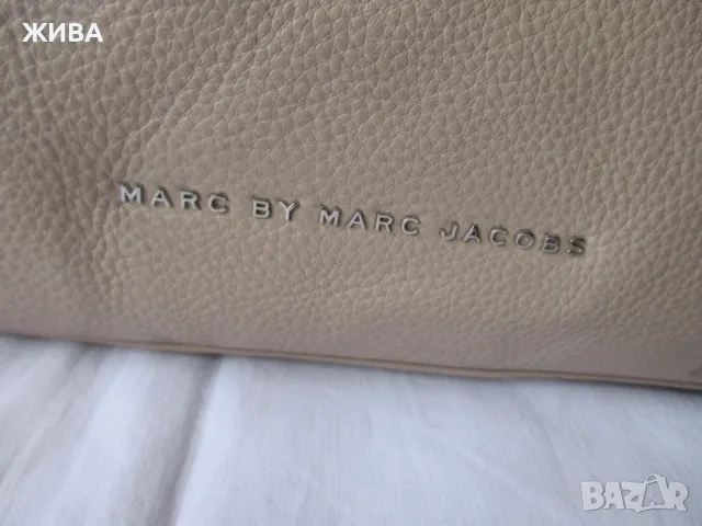 MARC JACOBS - ЕСТЕСТВЕНА КОЖА елегантна дамска чанта, снимка 2 - Чанти - 48040863