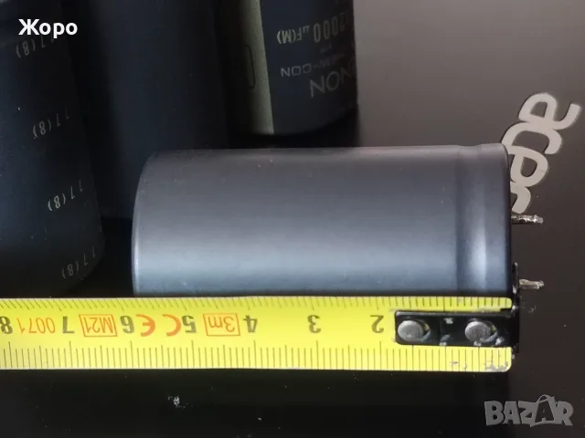 Nippon Chemi-con Denon 12000uF/63V за усилватели, снимка 6 - Ресийвъри, усилватели, смесителни пултове - 55885887