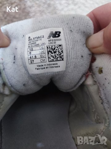 Спортни маратонки New balance 373, снимка 3 - Маратонки - 41125886