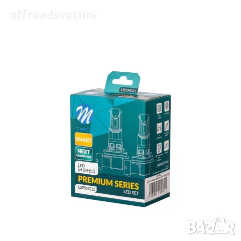 MTECH PREMIUM Диодни Крушки H8 H11 12V 300% Светлина Директен Монтаж, снимка 2 - Аксесоари и консумативи - 48918771