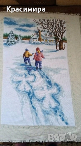 Гоблен "Снежни ангели"