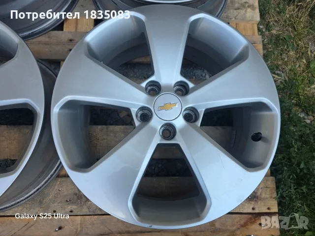 Лети джанти 17ки 5х105 Chevrolet, Opel, снимка 6 - Гуми и джанти - 55780986