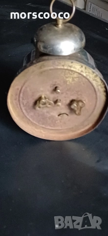 Стар рядък будилник - ,,HALLER " , снимка 3 - Стенни часовници - 53125711