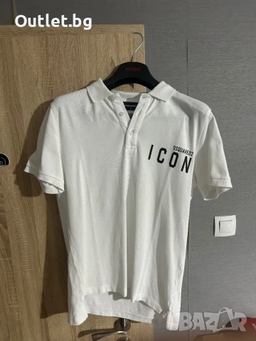 Мъжка тениска DsQuared Icon, снимка 3 - Тениски - 50656849