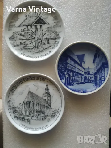 Три малки чинийки. Германия. (цена за всичко)
