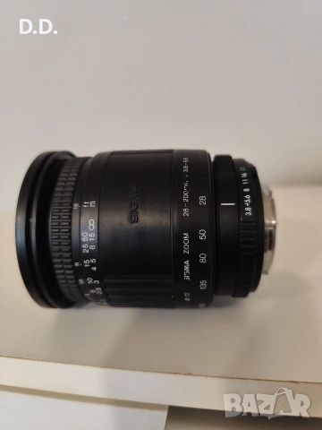 Обектив Sigma 28-200mm F3.8 (Minolta MD mount), снимка 7 - Обективи и филтри - 53454946
