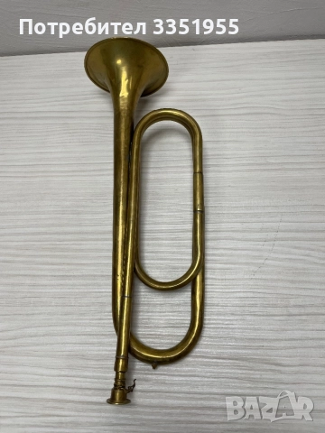 Старинен Тромпет, снимка 5 - Духови инструменти - 51716227