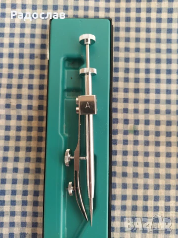 Швейцарски пергел - тушовка, снимка 3 - Ученически пособия, канцеларски материали - 51238475