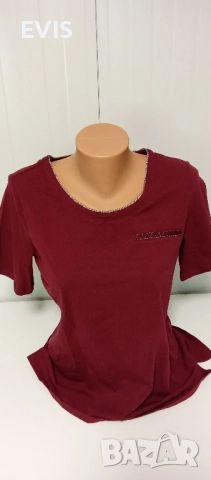 Бордо червена блуза