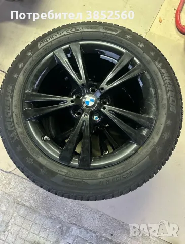 BMW джанти Styling 385 с гуми Michelin Alpin 5 225/55/17, снимка 2 - Гуми и джанти - 50168067