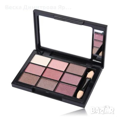 Симфония от 9 дълготрайни водоустойчиви цвята сенки за очи четири модела HZS119, снимка 15 - Козметика за лице - 47726914