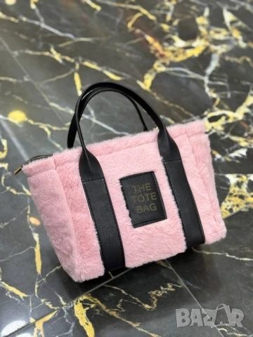 плюшени чанти the tote bag marc jacobs , снимка 3 - Чанти - 50672975