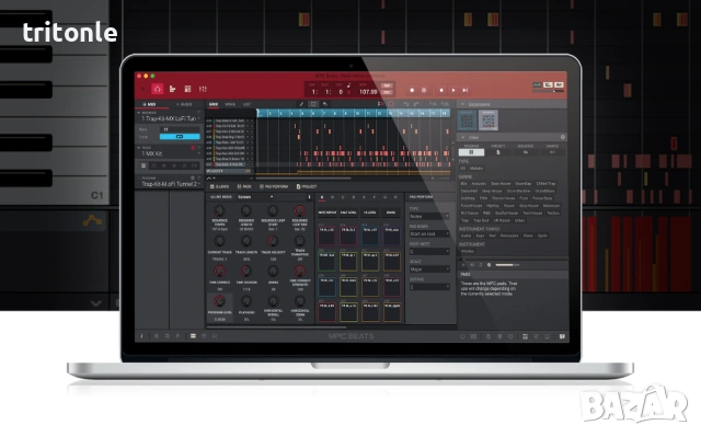 Akai MPK Mini MK3 Black Миди клавиатура , снимка 3 - Синтезатори - 53057109