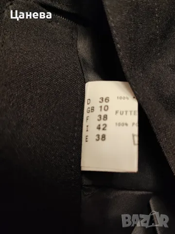 Дамска черна пола, снимка 4 - Поли - 47479056