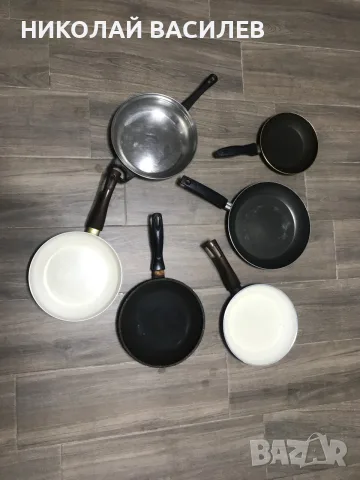 Използвани  но  за  кратко  /   тигани  6  броя  .
