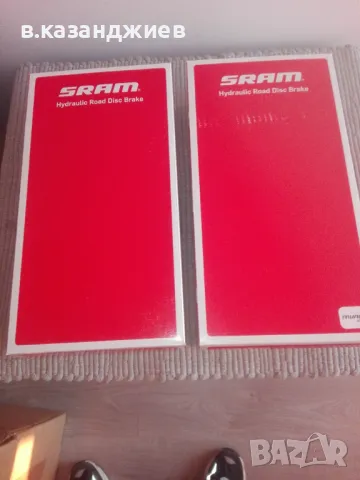 Продавам команди Sram Rival 2x11 double tap flatmount, снимка 3 - Части за велосипеди - 50083867