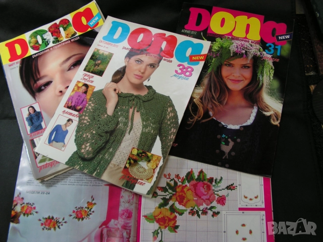 Лот от 81 списания за плетиво и бродерия., снимка 10 - Списания и комикси - 52373794