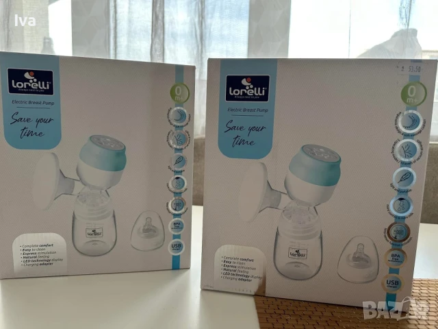 Две помпи Lorelli Premium розова и синя , снимка 1