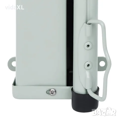 vidaXL Прибираща се дворна странична тента, 200x314 см, сива, снимка 8 - Огради и мрежи - 56146629