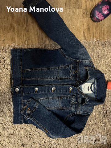 Детско дънково яке, снимка 1 - Детски якета и елеци - 42093501