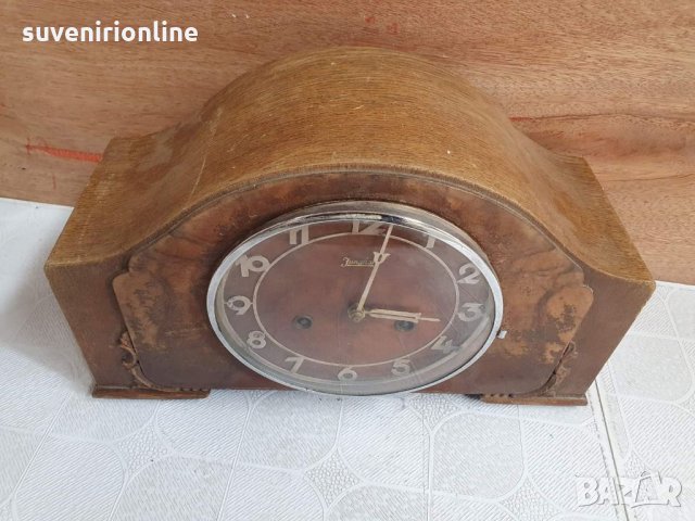 Стар дървен часовник , снимка 3 - Стенни часовници - 34421418
