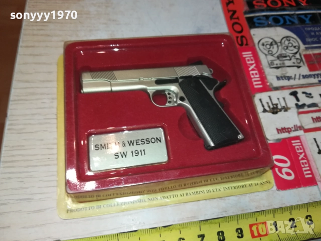 колекционерски марков пистолет-внос swiss 1509252014, снимка 2 - Колекции - 51725292