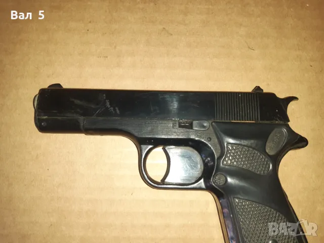 Стара играчка - пистолет с капси, снимка 2 - Антикварни и старинни предмети - 49119832