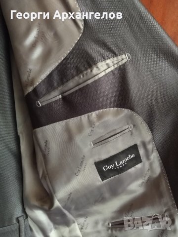 Мъжки костюм Гай Ларош, Guy Laroche Homme, НОВ, снимка 3 - Костюми - 40302930