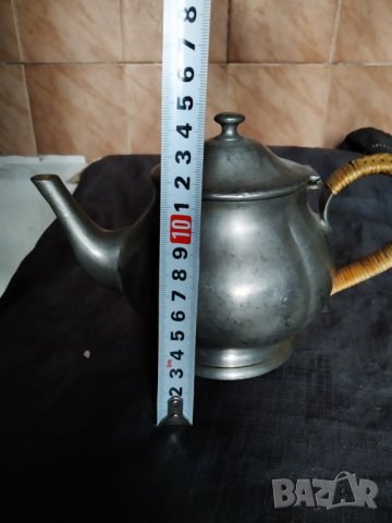 стар бароков чайник, снимка 3 - Антикварни и старинни предмети - 34596119