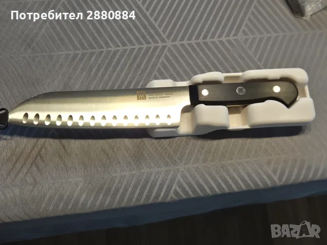 Продава нож Zwilling Santoku Gourmet - 180mm, снимка 5 - Прибори за хранене, готвене и сервиране - 56059591