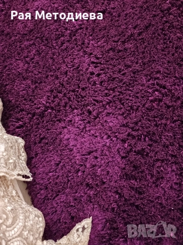 Килим с копринен косъм 220/160 см, снимка 3 - Килими - 52818646