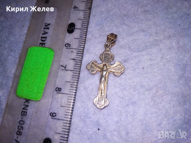 СПАСИ и СОХРАНИ ПРАВОСЛАВНО СРЕБЪРНО РАЗПЯТИЕ КРЪСТ МАРКОВ СРЕБРО 925 SEZGIN 28494, снимка 7 - Колиета, медальони, синджири - 41336891