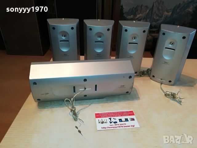 philips center+front x2+surround x2 speakers 1403221658, снимка 11 - Тонколони - 36102915